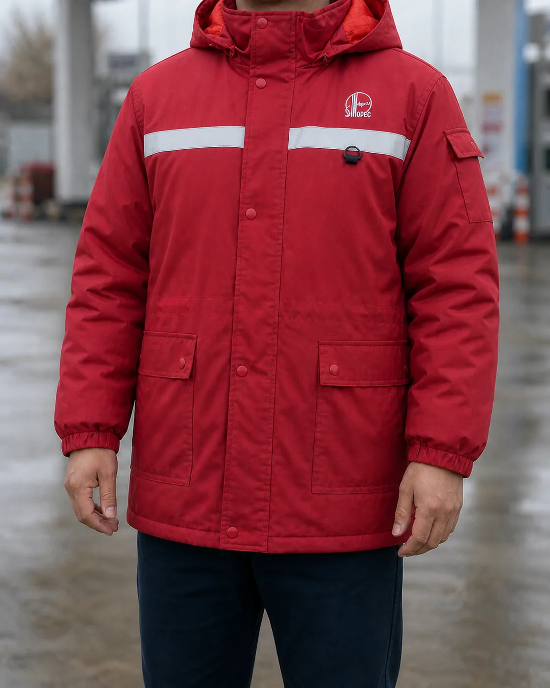 Sinopec service-station winter uniform project