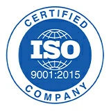 ISO 9001 certification logo