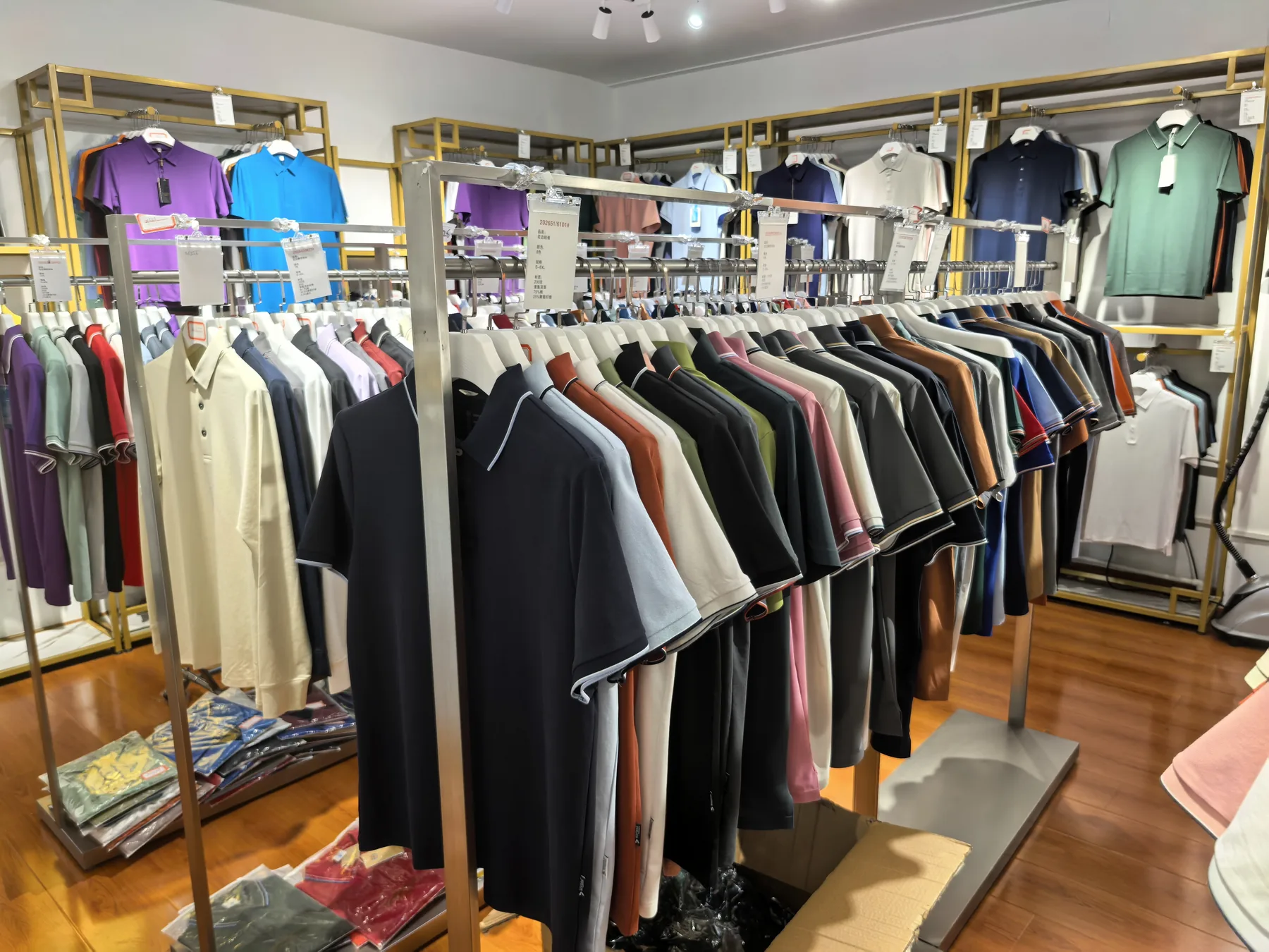 Garment samples developed for project review