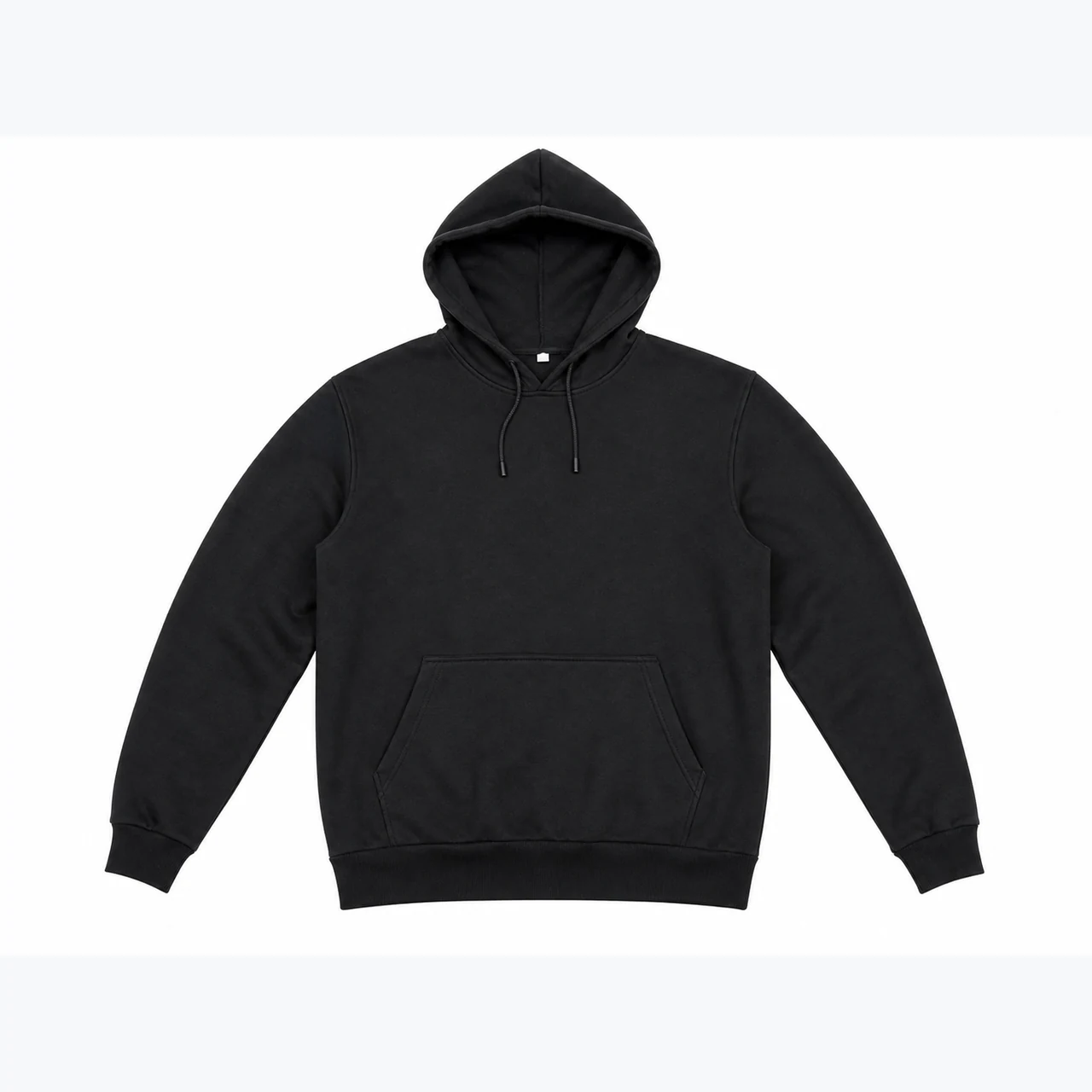Front view of Cotton-Blend Pullover Hoodie GAR-KN-004