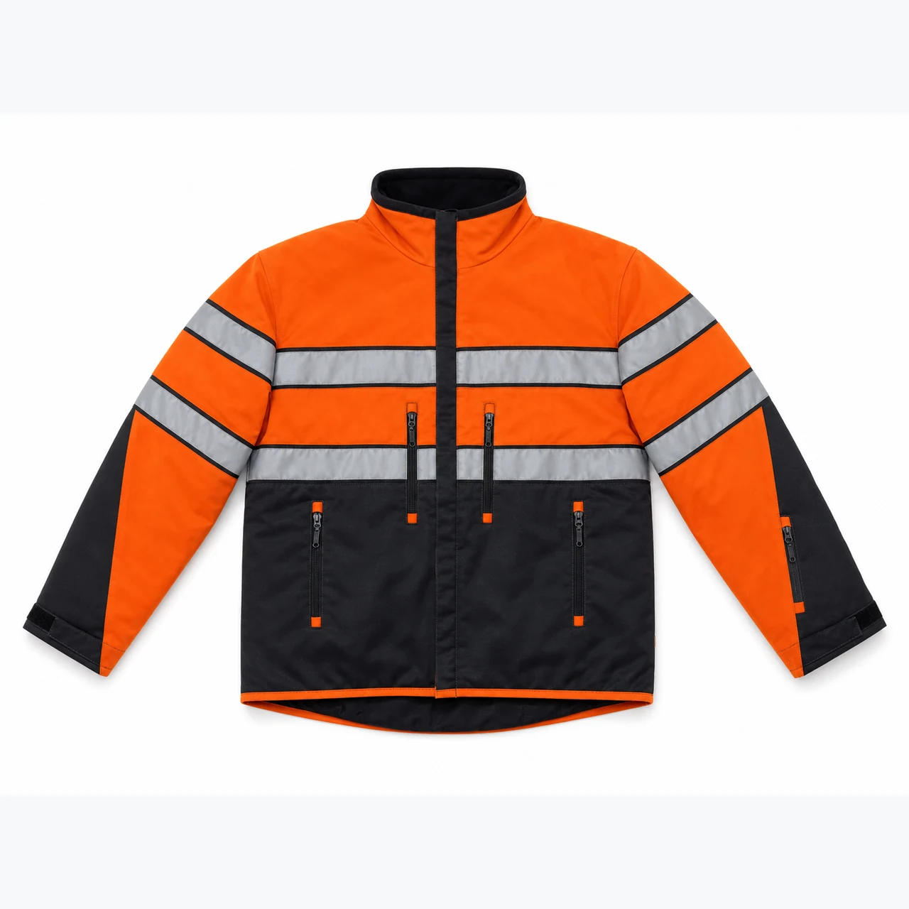 Front view of High-Visibility Anti-Static Option Jacket GAR-OJ-004