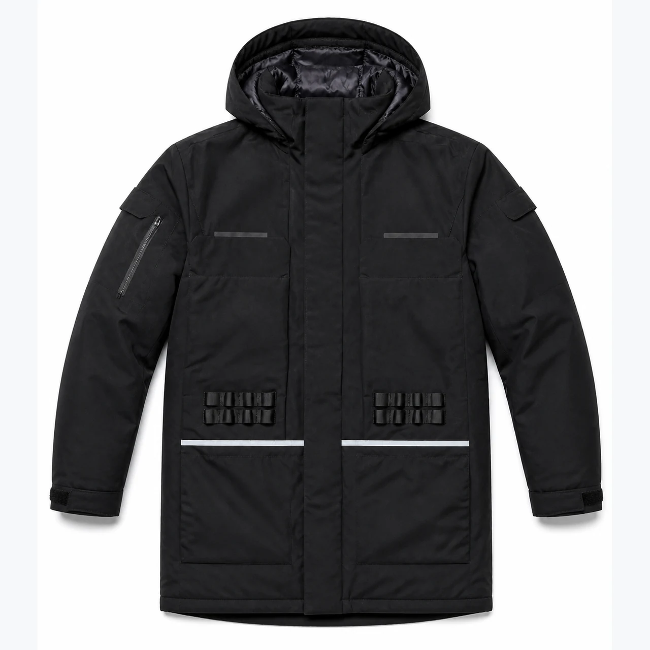 Front view of Cotton Work Jacket with Removable Liner GAR-OJ-008