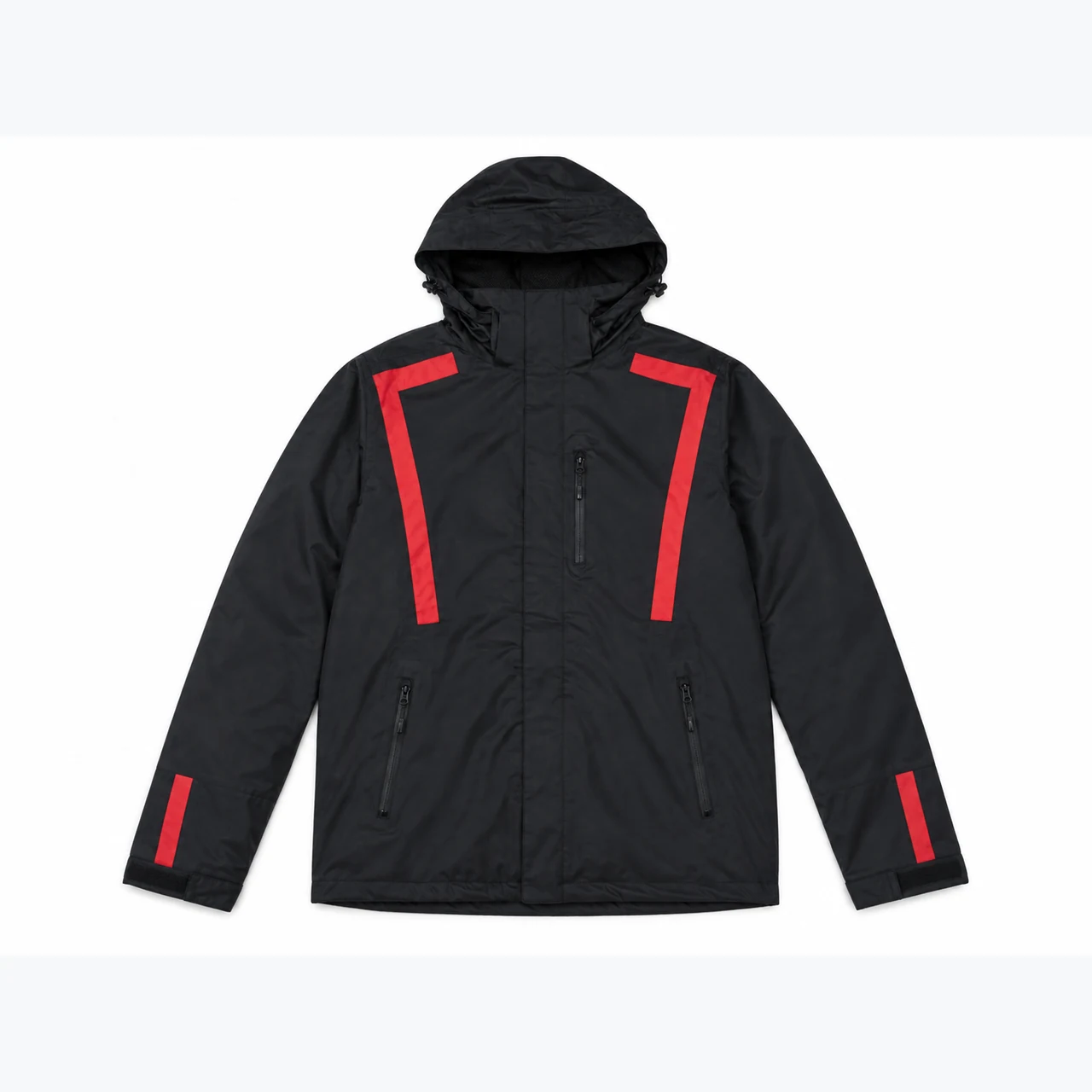 Front view of Waterproof-Breathable Insulated Work Jacket GAR-OJ-010