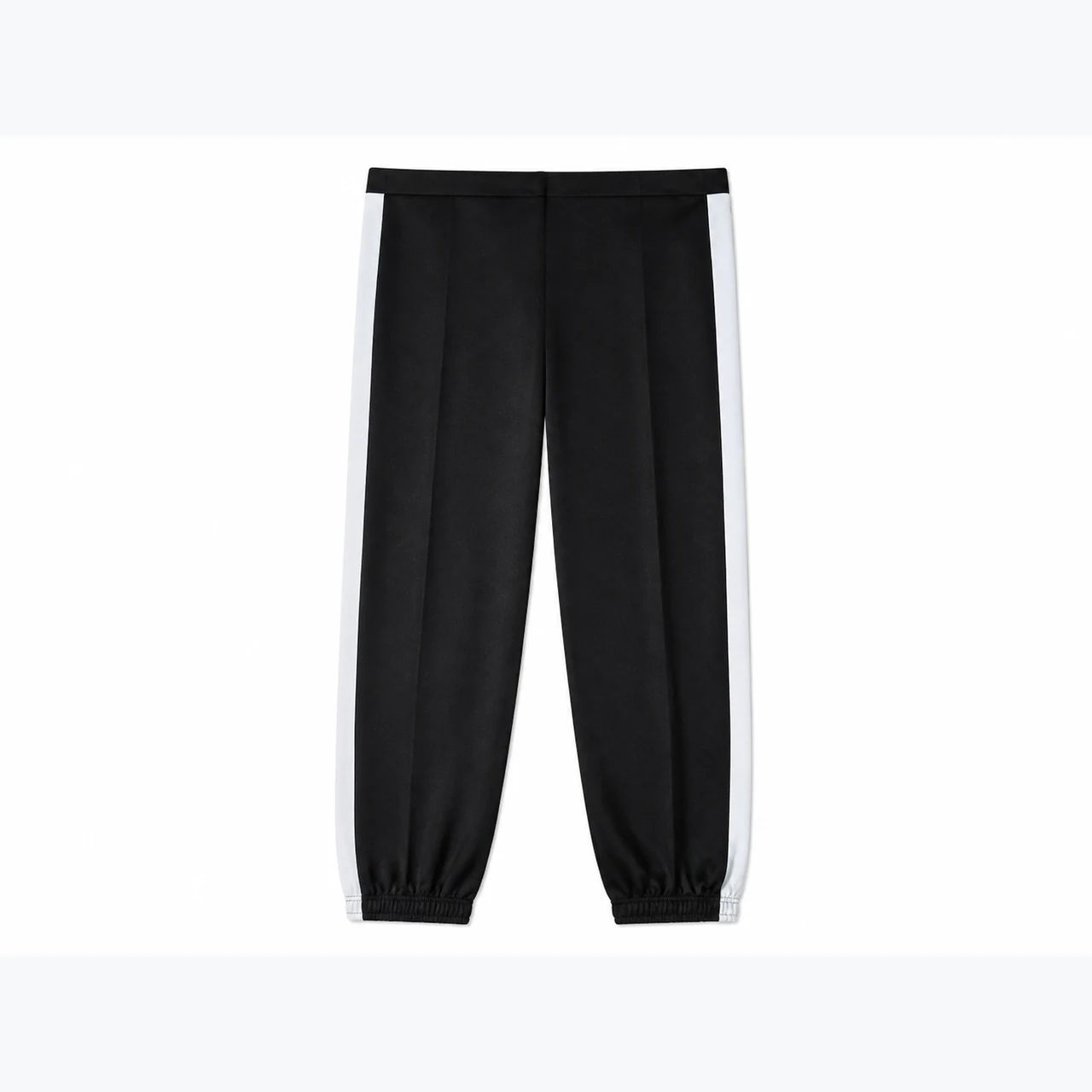 Front view of Black Team Jogger Trousers GAR-TP-001