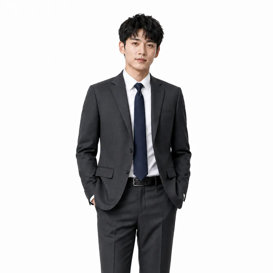 Custom men's professional business suit
